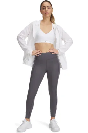 Under Armour Damskie legginsy do biegania UA Launch Ankle Tights - szare