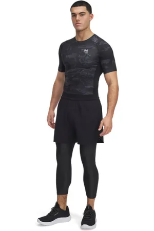 Under Armour Męskie legginsy treningowe UA Heat Gear Armour 3/4 Legging - czarne
