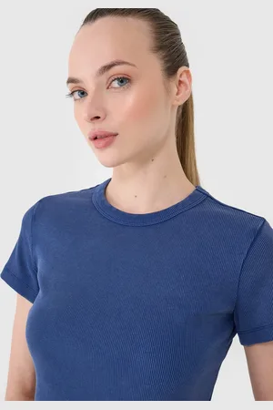 4F Damski t-shirt basic RSS25TTSHF2696