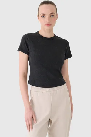 4F Damski t-shirt basic RSS25TTSHF2696
