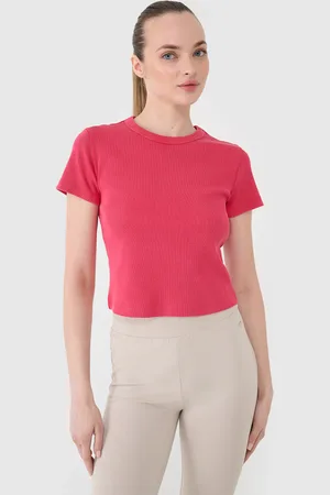 4F Damski t-shirt basic RSS25TTSHF2696