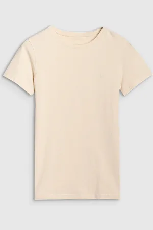 4F Damski t-shirt basic WSS25TTSHF2351