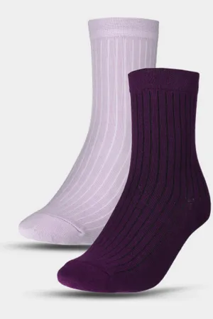 4F Damskie skarpetki casual (2-pack) WSS25USOCF375