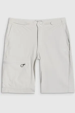 4F Damskie spodenki trekkingowe WSS25TFSHF0954 - szare