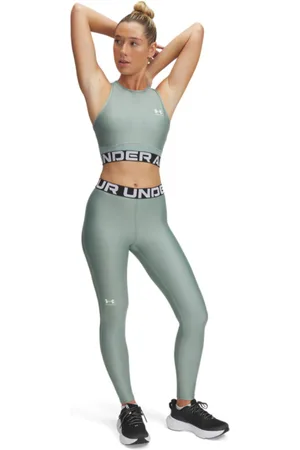 Under Armour Damskie legginsy treningowe UA HG Legging - zielone