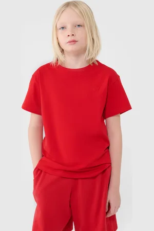 4F Chłopięcy t-shirt oversize 4F 4FJWSS25TTSHM2324