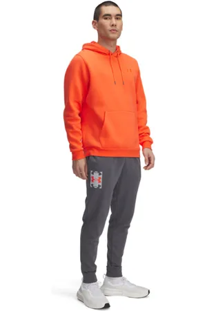 Under Armour Męskie spodnie dresowe UA Rival Terry Logo Jogger - szare