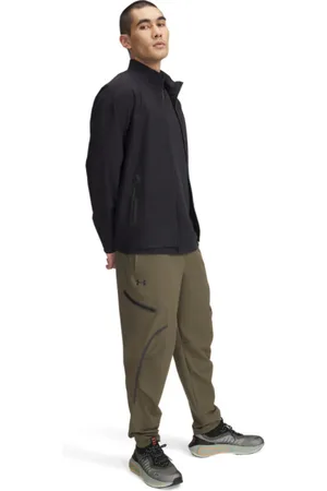 Under Armour Męskie spodnie treningowe cargo UA Unstoppable Cargo Pant - oliwkowe/