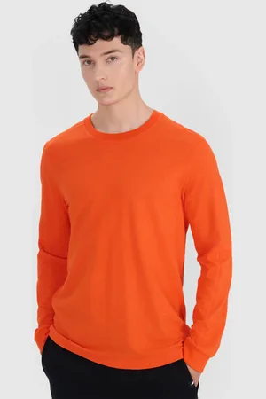 4F Męski longsleeve basic RSS25TLONM518