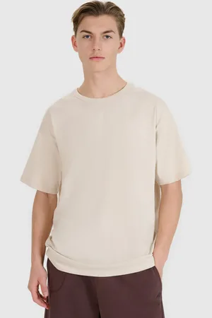4F Męski t-shirt oversize WSS25TTSHU1972