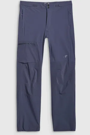 4F Damskie spodnie trekkingowe WSS25TFTRF0797 - granatowe
