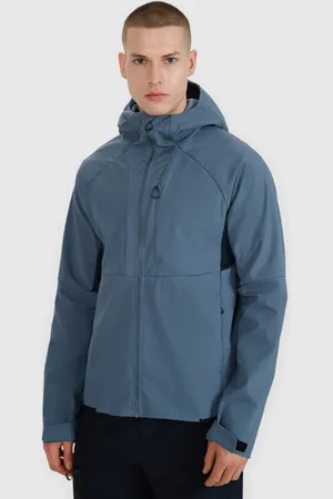 4F Męski softshell z kapturem WSS25TSOFM313