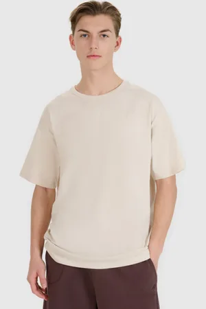 4F Męski t-shirt oversize WSS25TTSHU1972