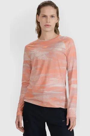 4F Damski longsleeve kolarski WSS25TFLOF344