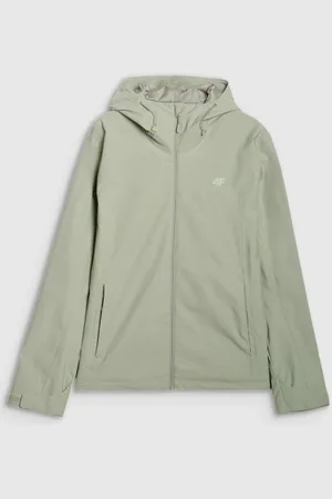 4F Męska kurtka przejściowa WSS25TTJAM703 - khaki
