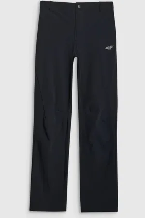 4F Damskie spodnie trekkingowe WSS25TFTRF0796 - czarne