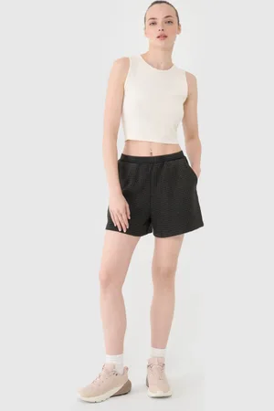 4F Damskie spodenki casual RSS25TSHOF699 - czarne