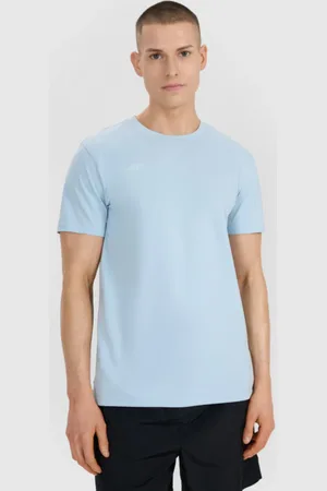 4F Męski t-shirt z nadrukiem RSS25TTSHM2687