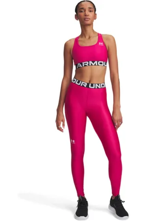 Under Armour Damskie legginsy treningowe UA HG Legging - różowe