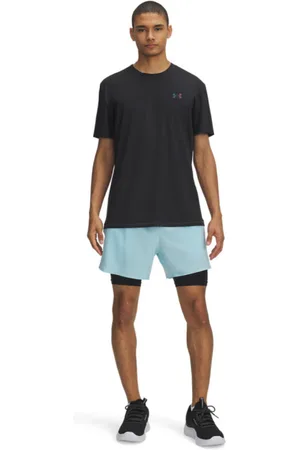 Under Armour Męskie spodenki treningowe UA Vanish Elite 2in1 Short - niebieskie
