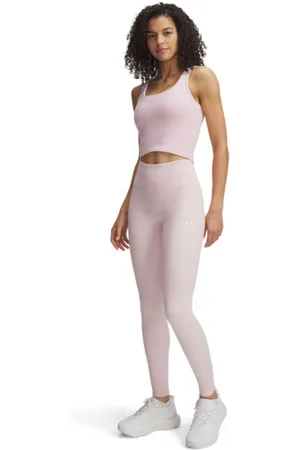 Under Armour Damskie legginsy treningowe Motion Legging Emea - różowe