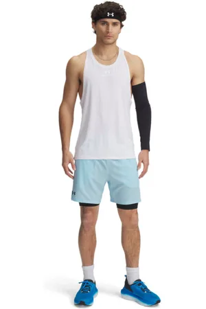 Under Armour Męskie spodenki treningowe UA Vanish Woven 2in1 Shorts - niebieskie