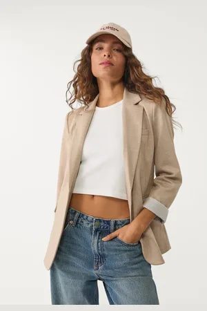 Stradivarius Marynarka o kroju slim M