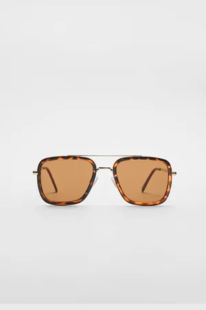 Stradivarius Kwadratowe okulary przeciwsłoneczne OS