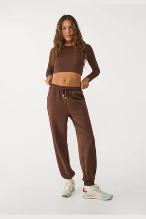 Stradivarius Miękkie spodnie jogger XL