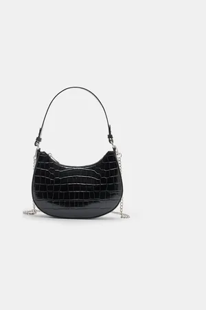 Stradivarius Torebka na ramię w kształcie półksiężyca