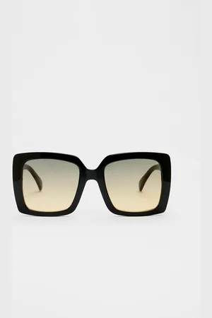 Stradivarius Kwadratowe okulary przeciwsłoneczne z cieniowanymi szkłami