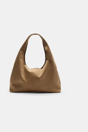 Stradivarius Torba na ramię ze sztucznego zamszu