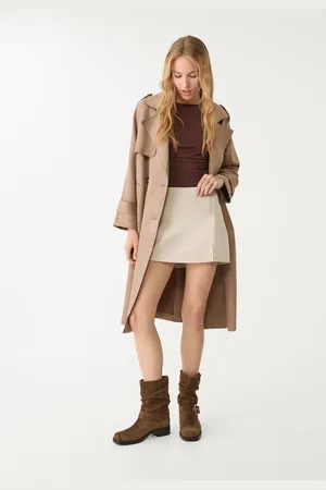 Stradivarius Spódnicospodenki z rozcięciem z boku S