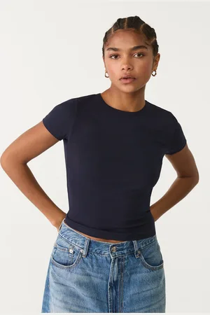 Stradivarius Koszulka basic slim fit M