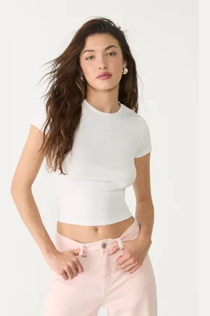 Stradivarius Koszulka basic slim fit S