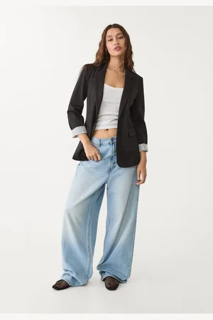 Stradivarius Marynarka o kroju slim L
