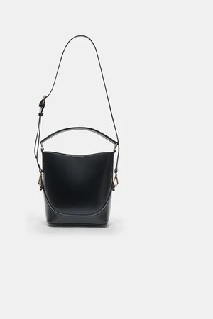 Stradivarius Mała torebka bucket z paskiem OS