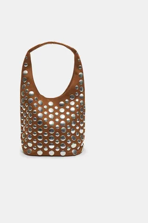 Stradivarius Torebka na ramię z ćwiekami