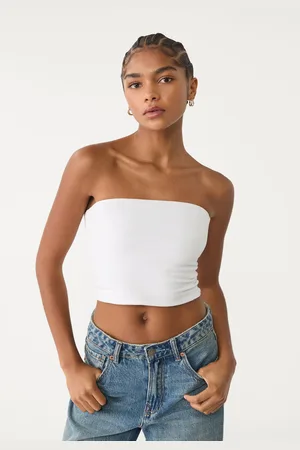 Stradivarius Top bez ramiączek L