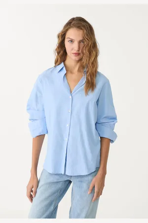 Stradivarius Koszula basic z popeliny M