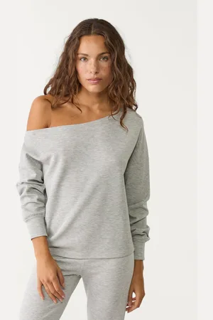 Stradivarius Miękka bluza odsłaniająca ramiona XS
