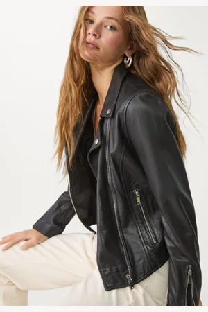 Stradivarius Skórzana kurtka typu biker L