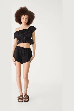 Stradivarius Luźny top z guzikami L