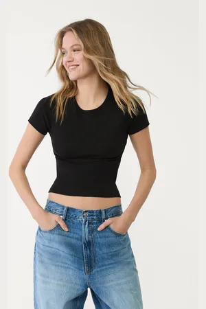 Stradivarius Koszulka basic slim fit L