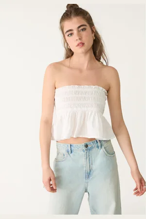 Stradivarius Luźny top bandeau L