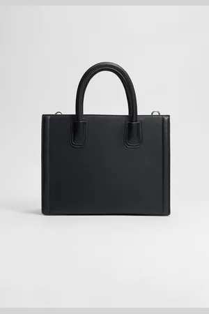Stradivarius Sztywna torba shopper basic OS
