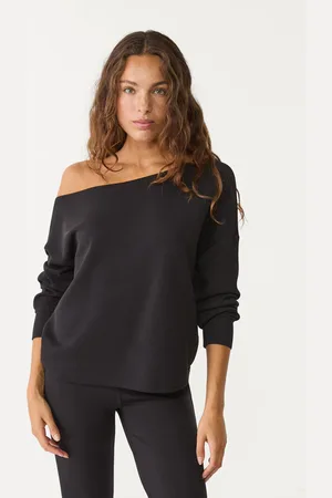 Stradivarius Miękka bluza odsłaniająca ramiona XS