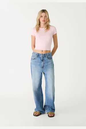 Stradivarius Koszulka basic slim fit XS