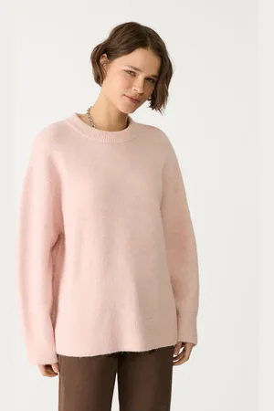 Stradivarius Sweter z miękkiej dzianiny Soft Touch Pastelowy
