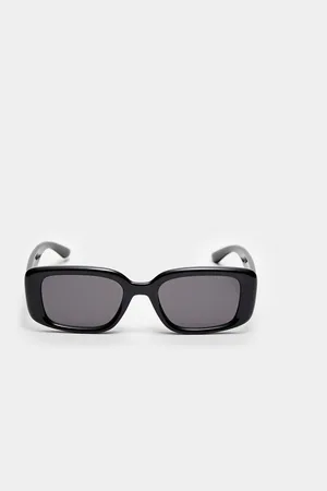 Stradivarius Prostokątne szylkretowe okulary przeciwsłoneczne OS